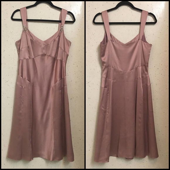 Ann Taylor Beaded Fit & Flare Mini Dress - Picture 2 of 15